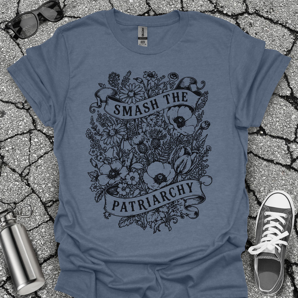 Smash the Patriarchy Wildflower Shirt