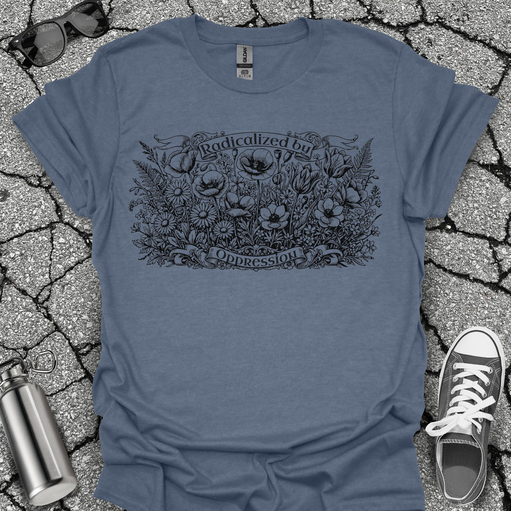 Radicalized Feminist Floral Tee