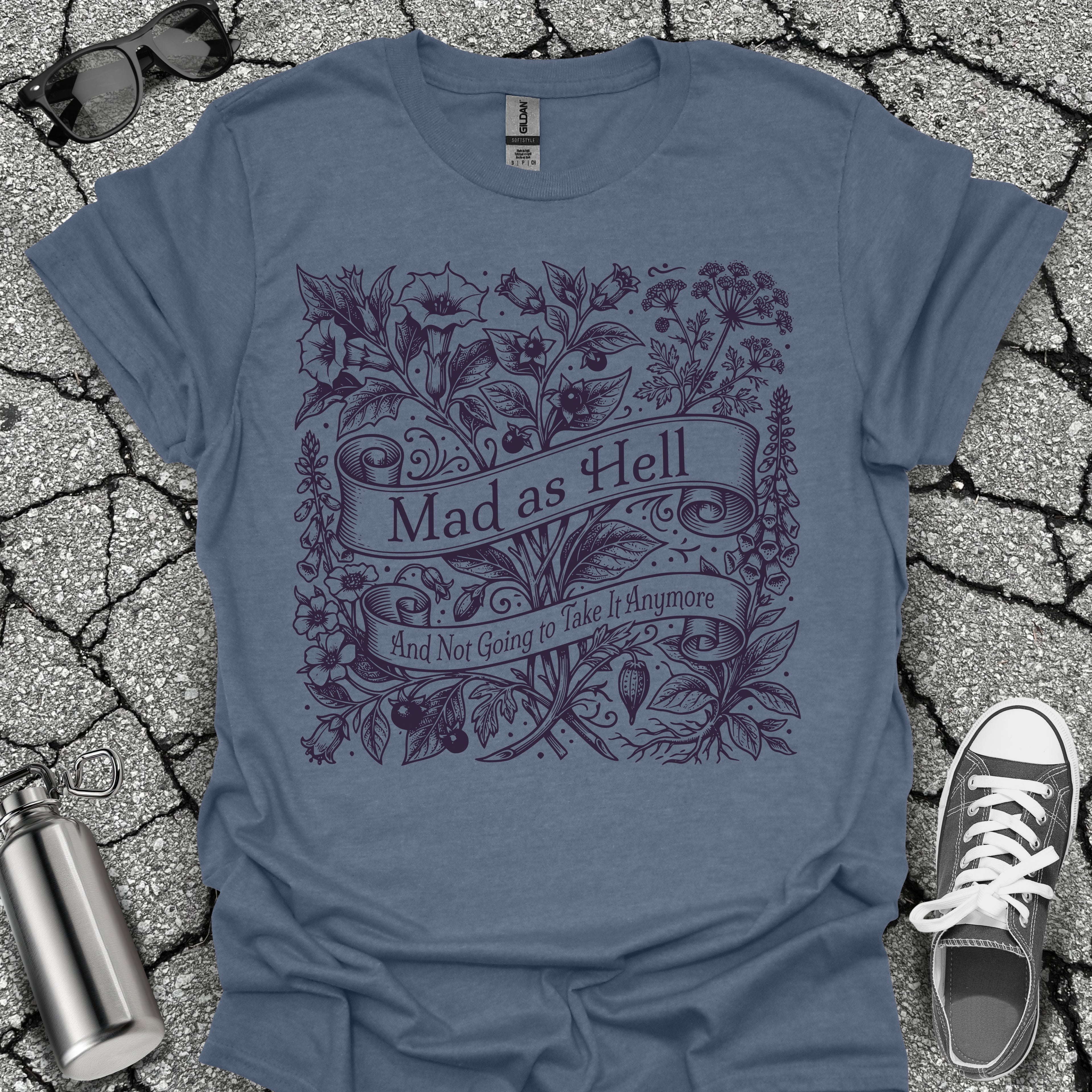Mad As Hell Wildflower Shirt