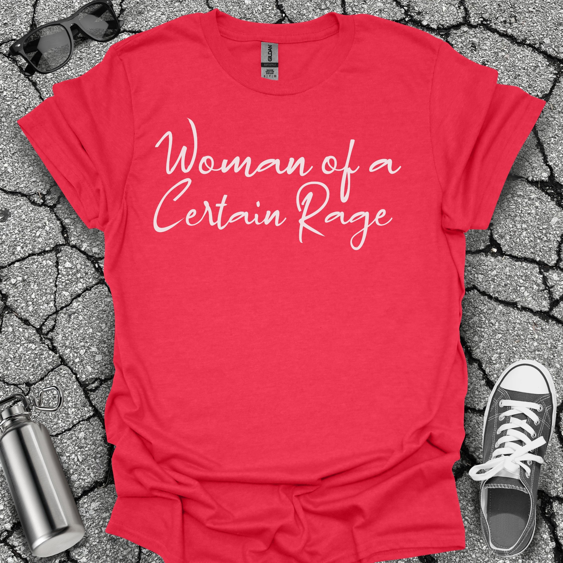 Woman of a Certain Rage Menopause Shirt