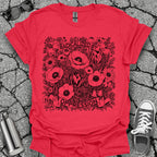 Radicalized by Oppression Floral Graphic Tee