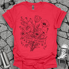 Persist and Resist Wildflower Feminist Tshirt