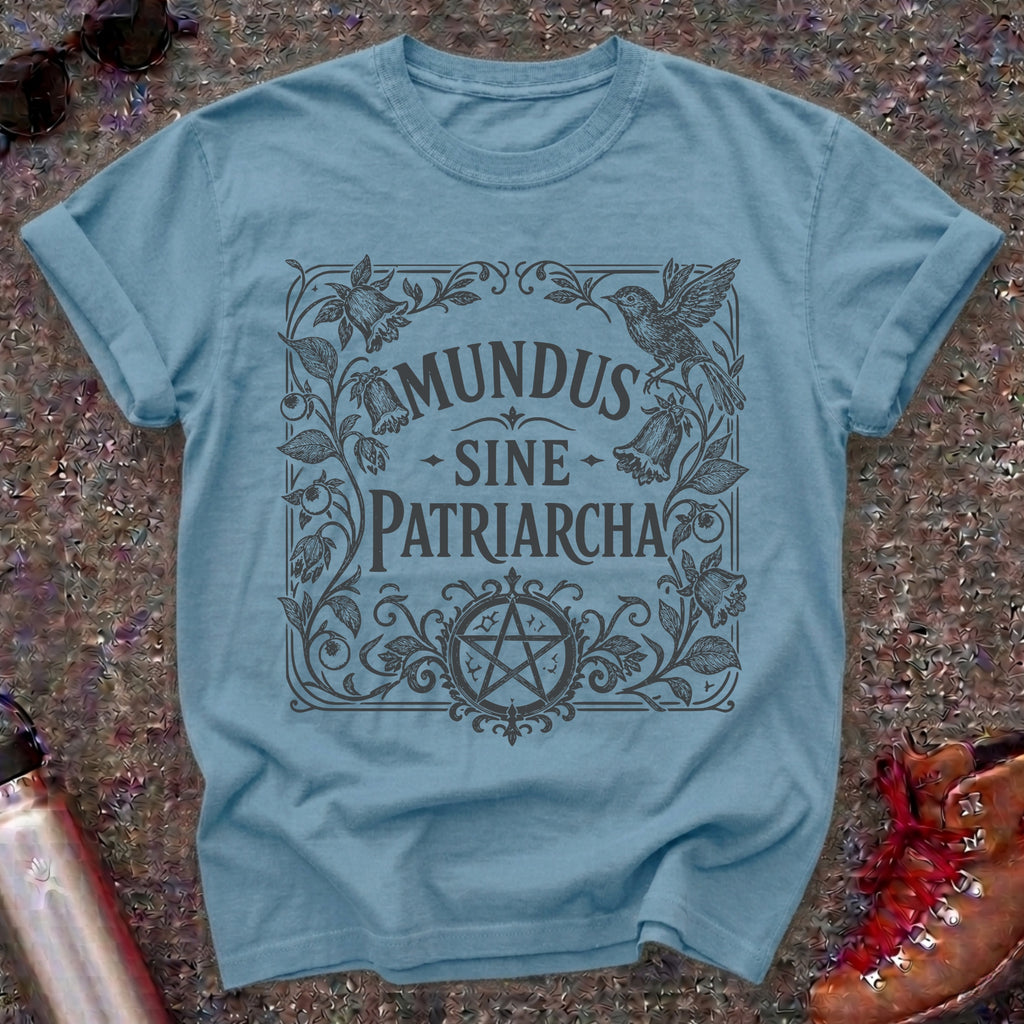 Feminist Mundus Sine Patriarcha Pentacle Shirt