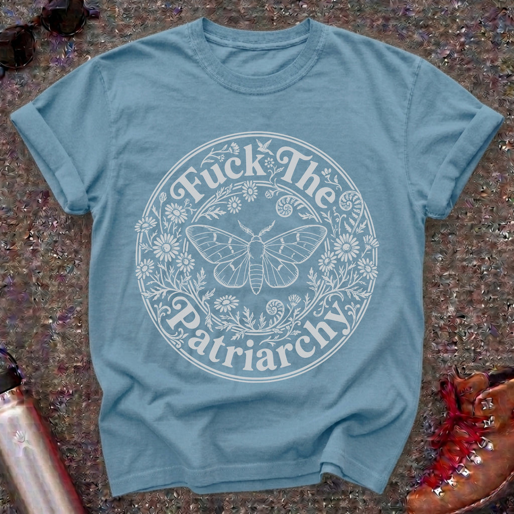 Feminist Moth Botanical Tshirt