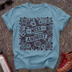 Vintage Floral Misandrist Feminist TShirt