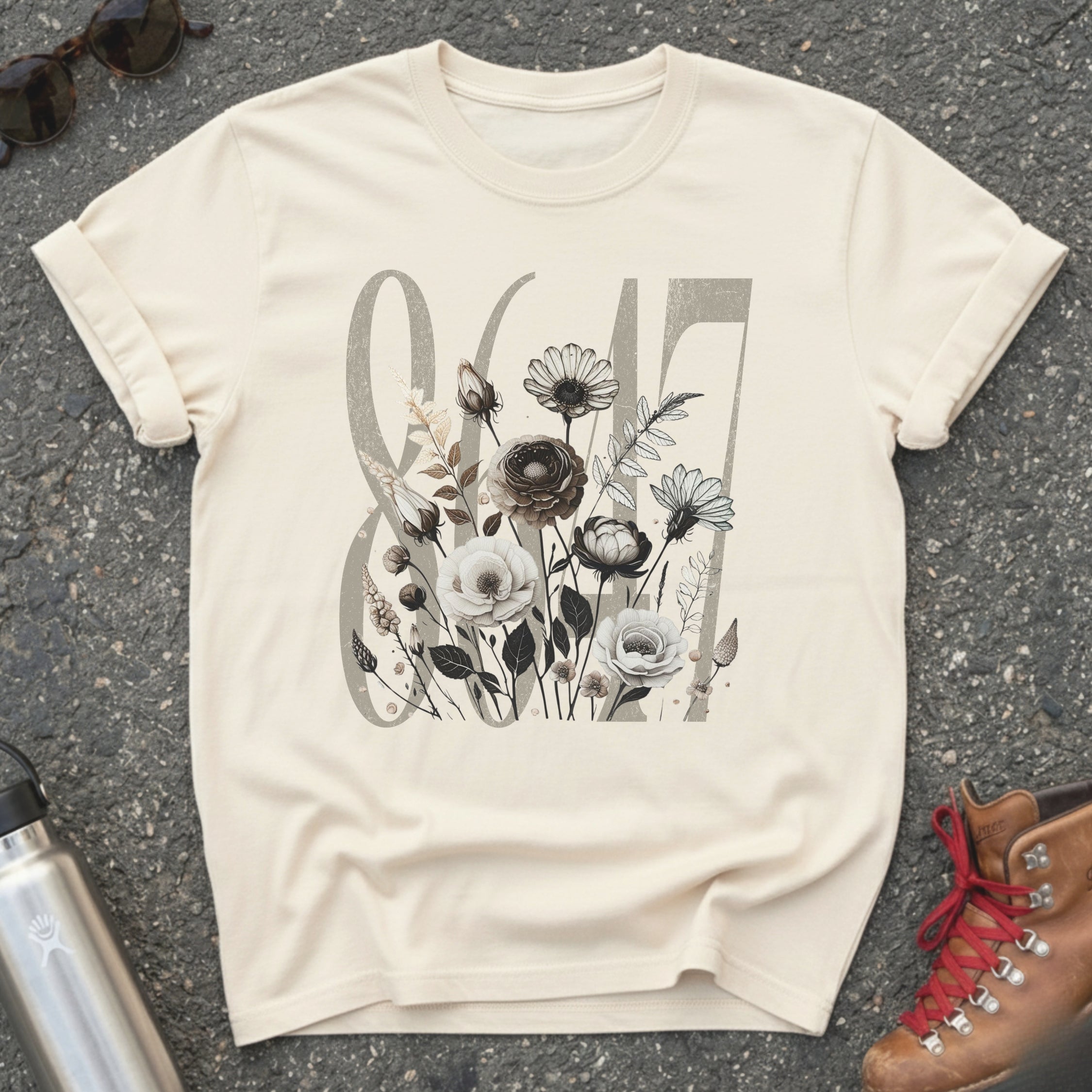 8647 Anti-Trump Wildflower Shirt