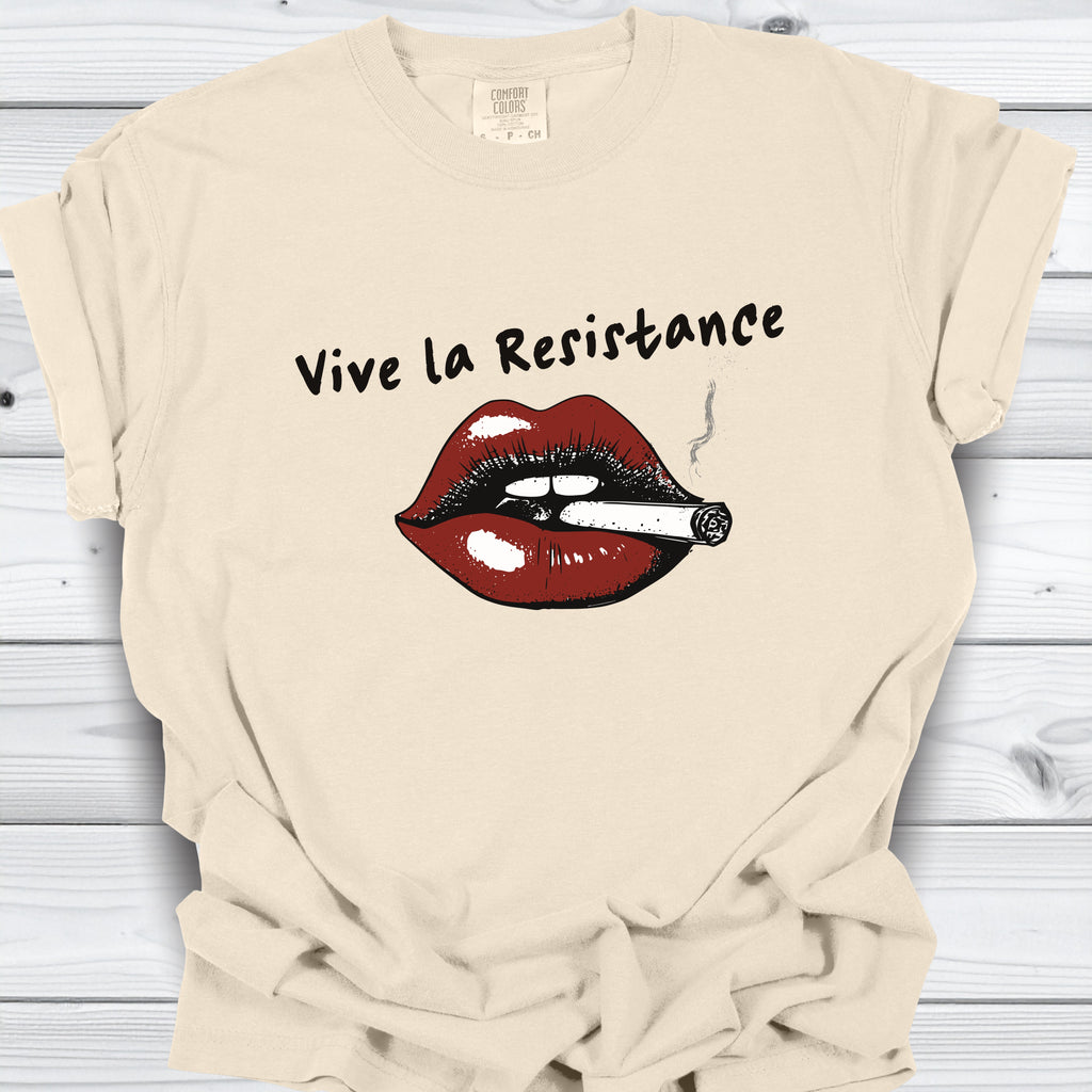 Vive la Resistance Red Lips Shirt