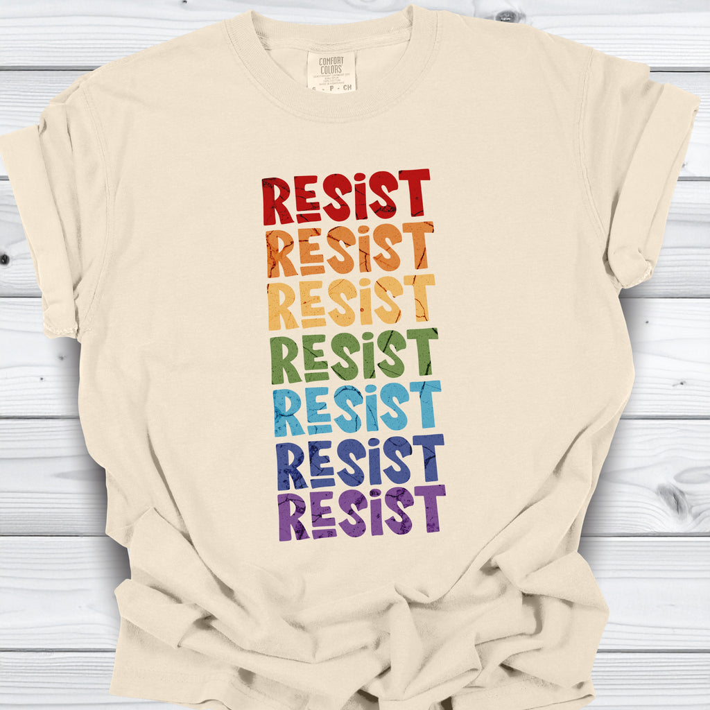 LGBTQ Pride Resist Comfort Colors® Shirt