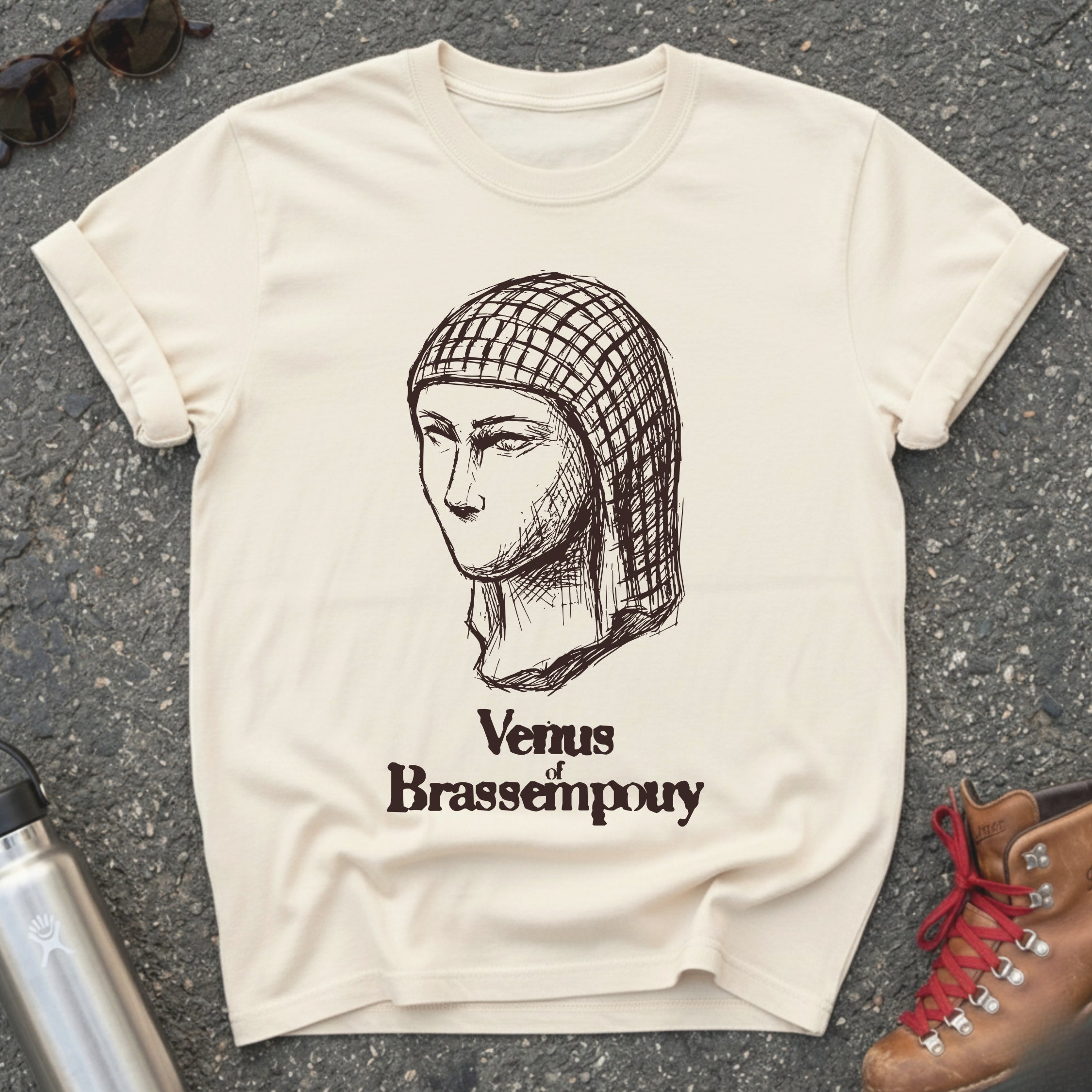 Venus of Brassempouy Field Sketch Shirt
