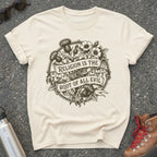 Atheist Floral Badge Women's Shirt