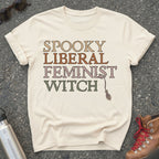 Spooky Liberal Feminist Witch Shirt