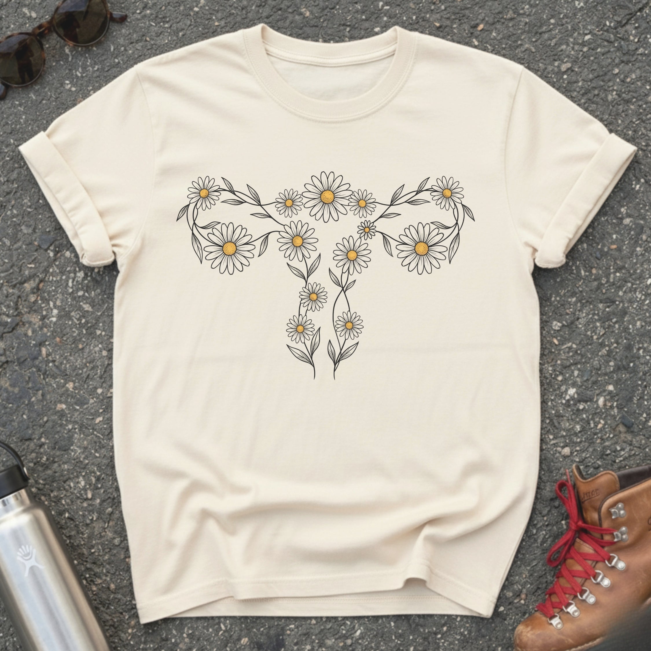 Daisy Chain Uterus Shirt