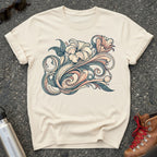 Hidden Message Botanical Protest Shirt