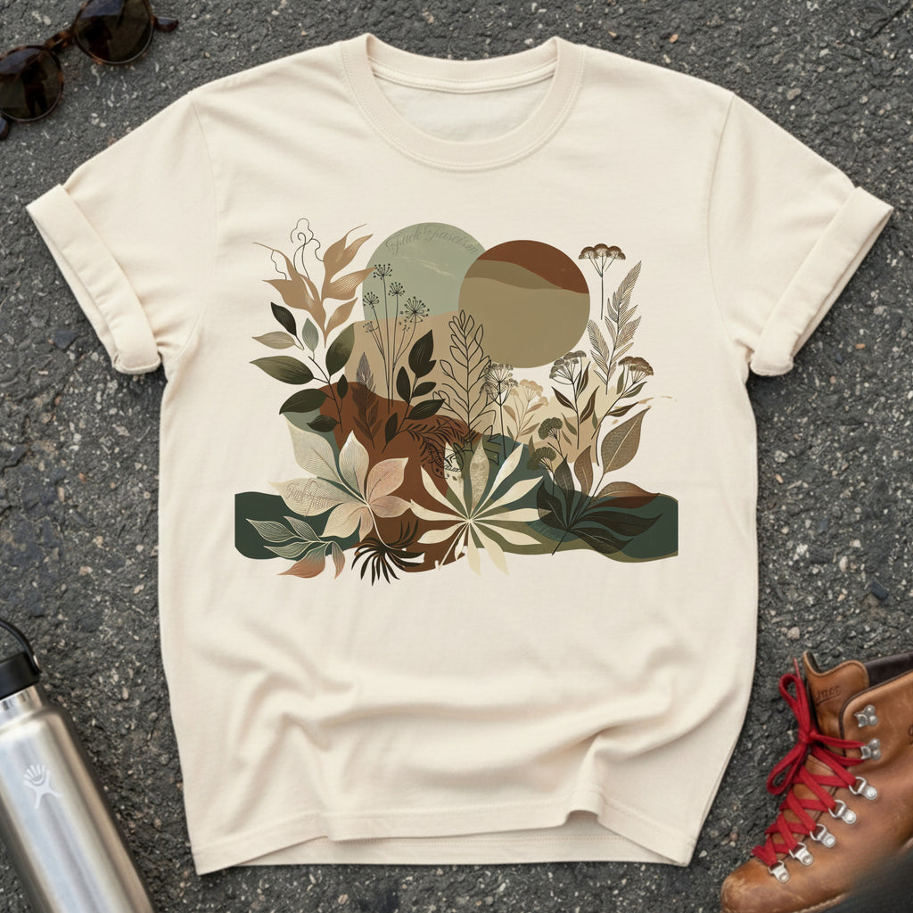 Hidden Message Botanical Protest Shirt