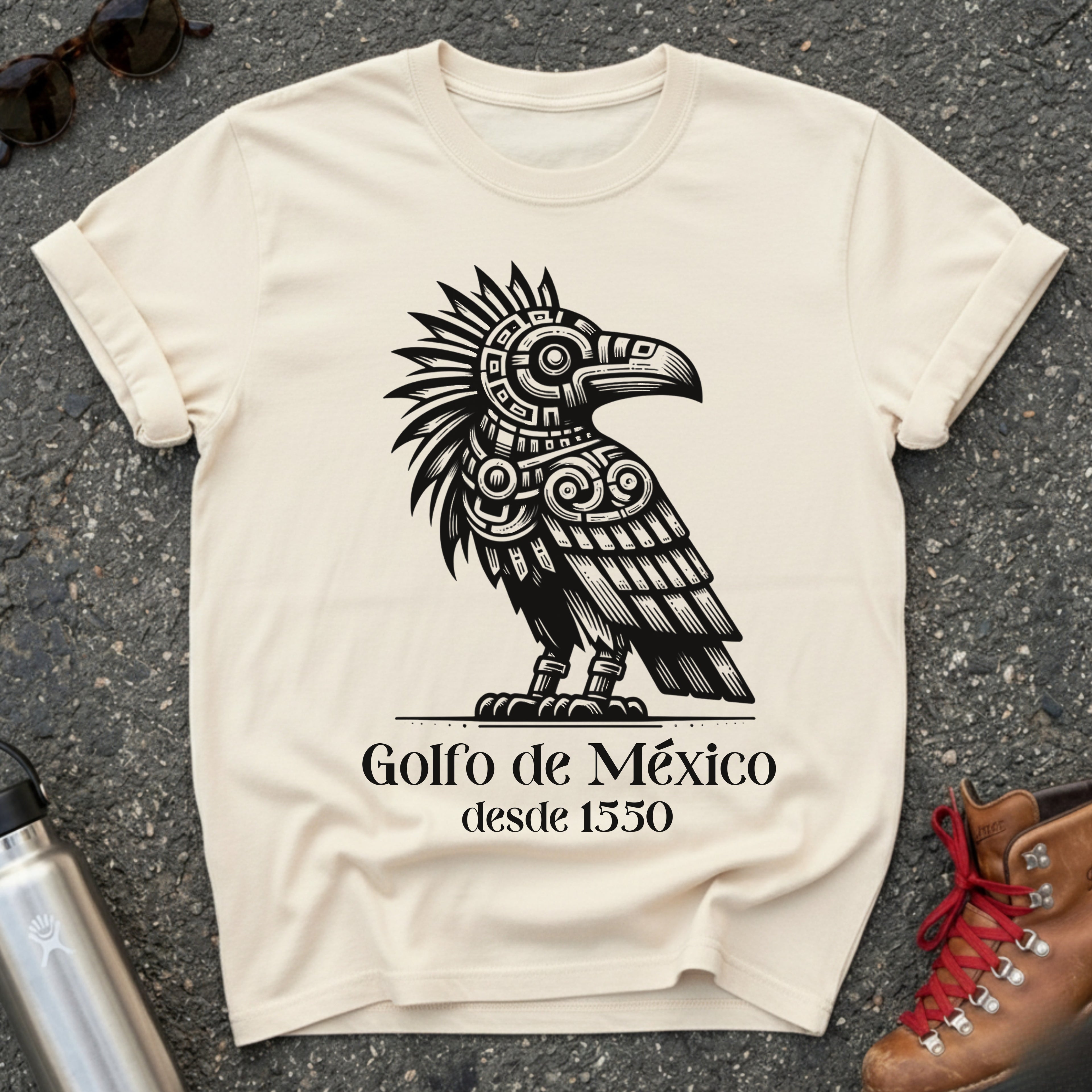 Gulf of Mexico Mayan Crow Shirt