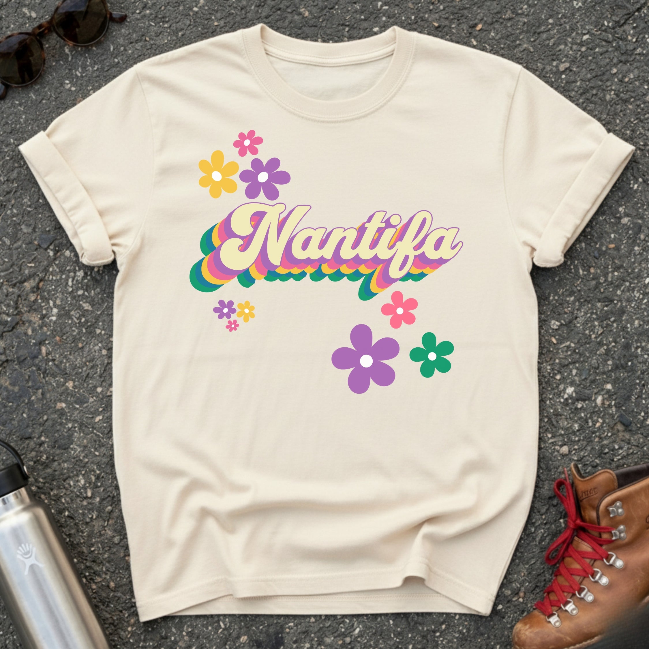 Groovy Retro Nantifa Shirt