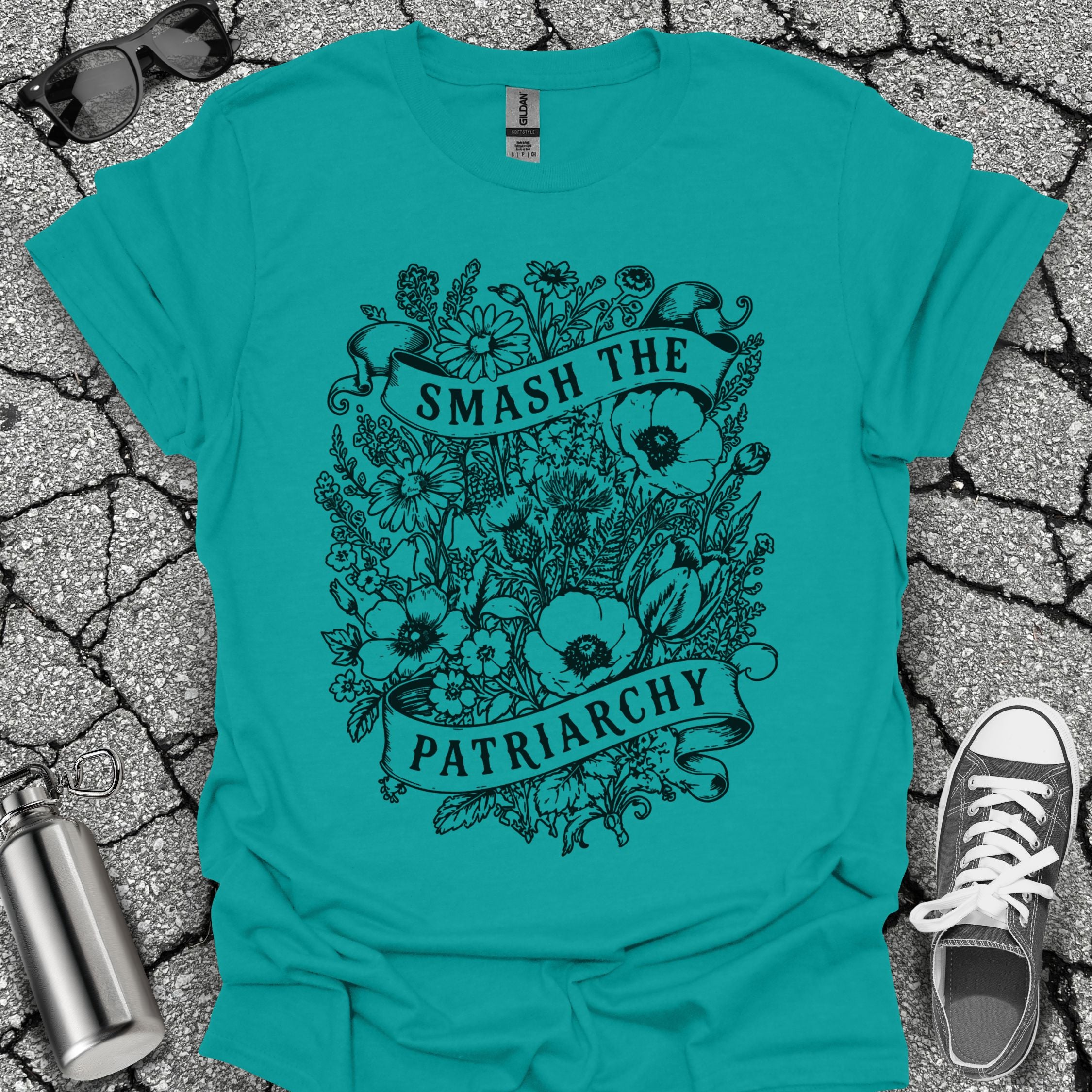 Smash the Patriarchy Wildflower Shirt