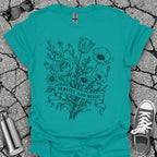 Persist and Resist Wildflower Feminist Tshirt