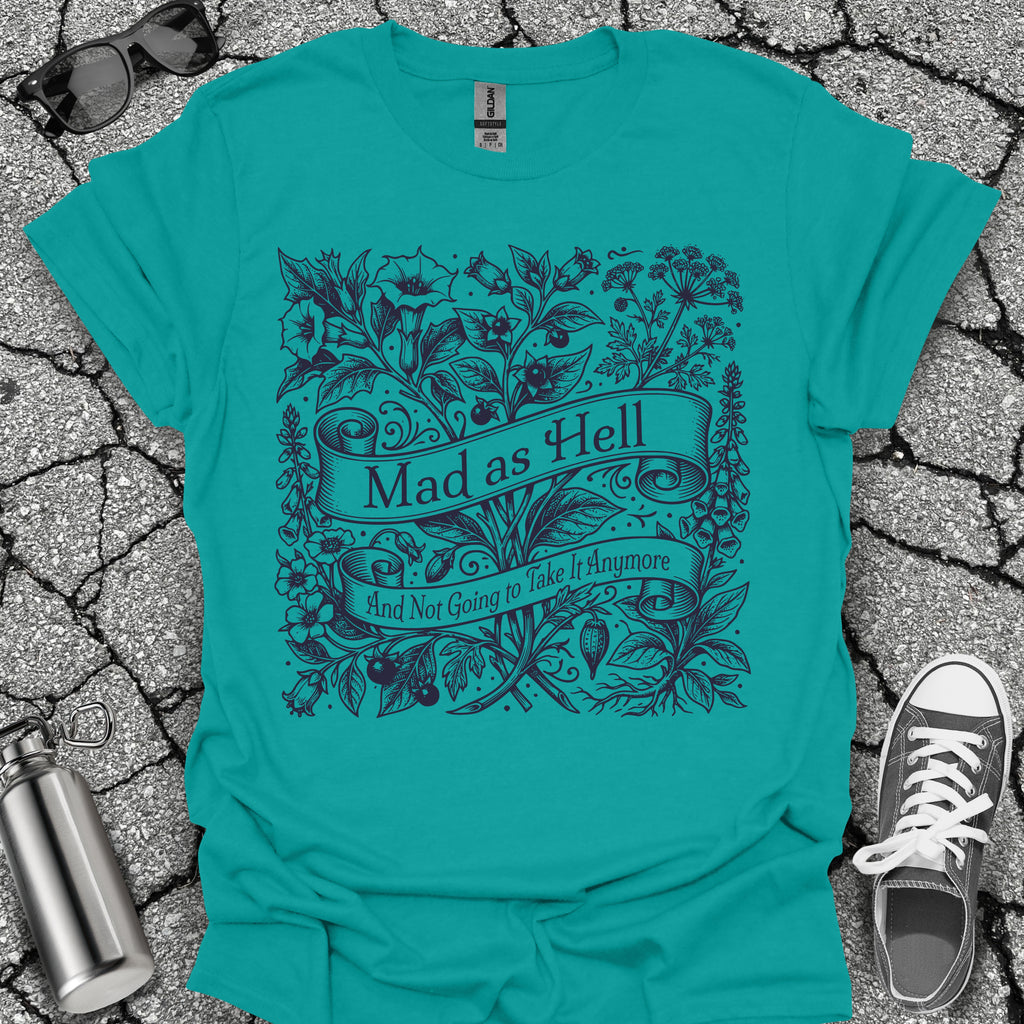 Mad As Hell Wildflower Shirt