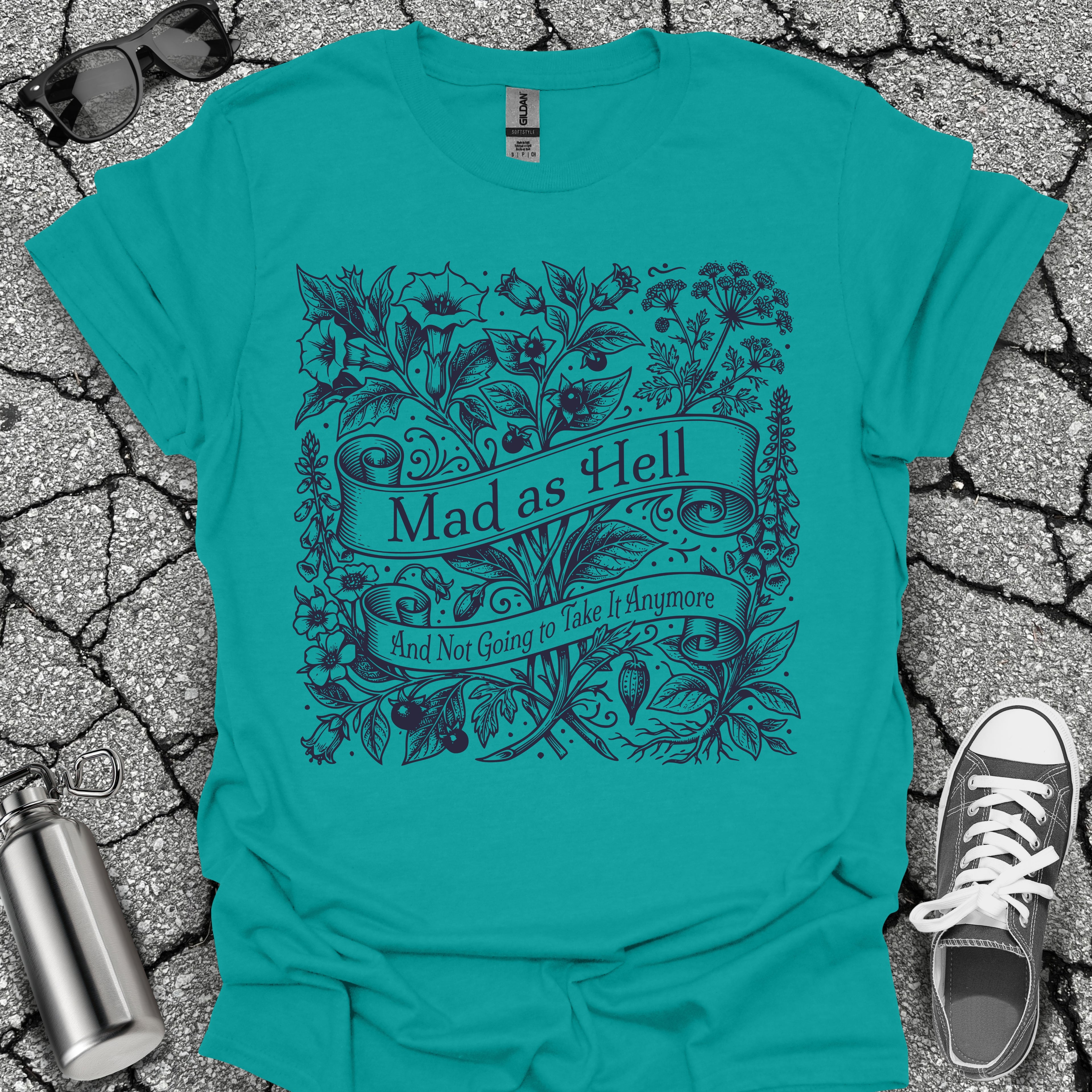 Mad As Hell Wildflower Shirt