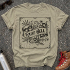 Vintage Apothecary Raise Hell Feminist T Shirt