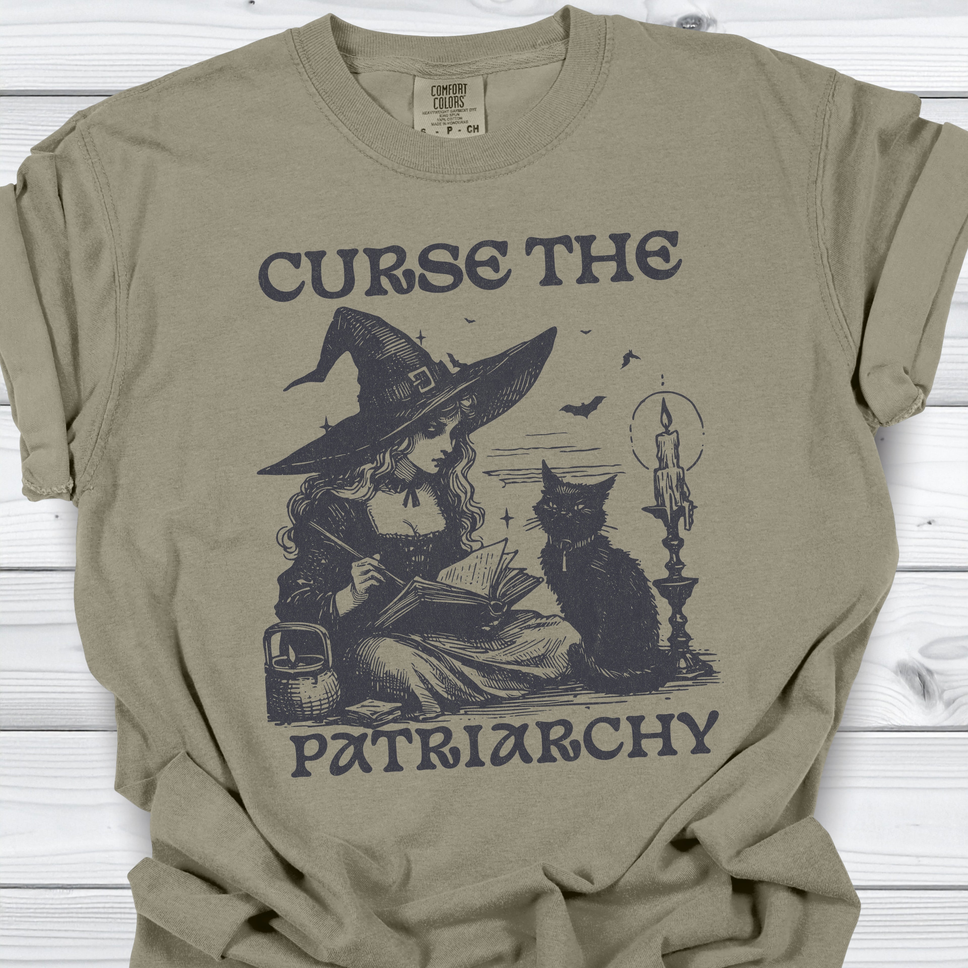 Feminist Witch Halloween Shirt
