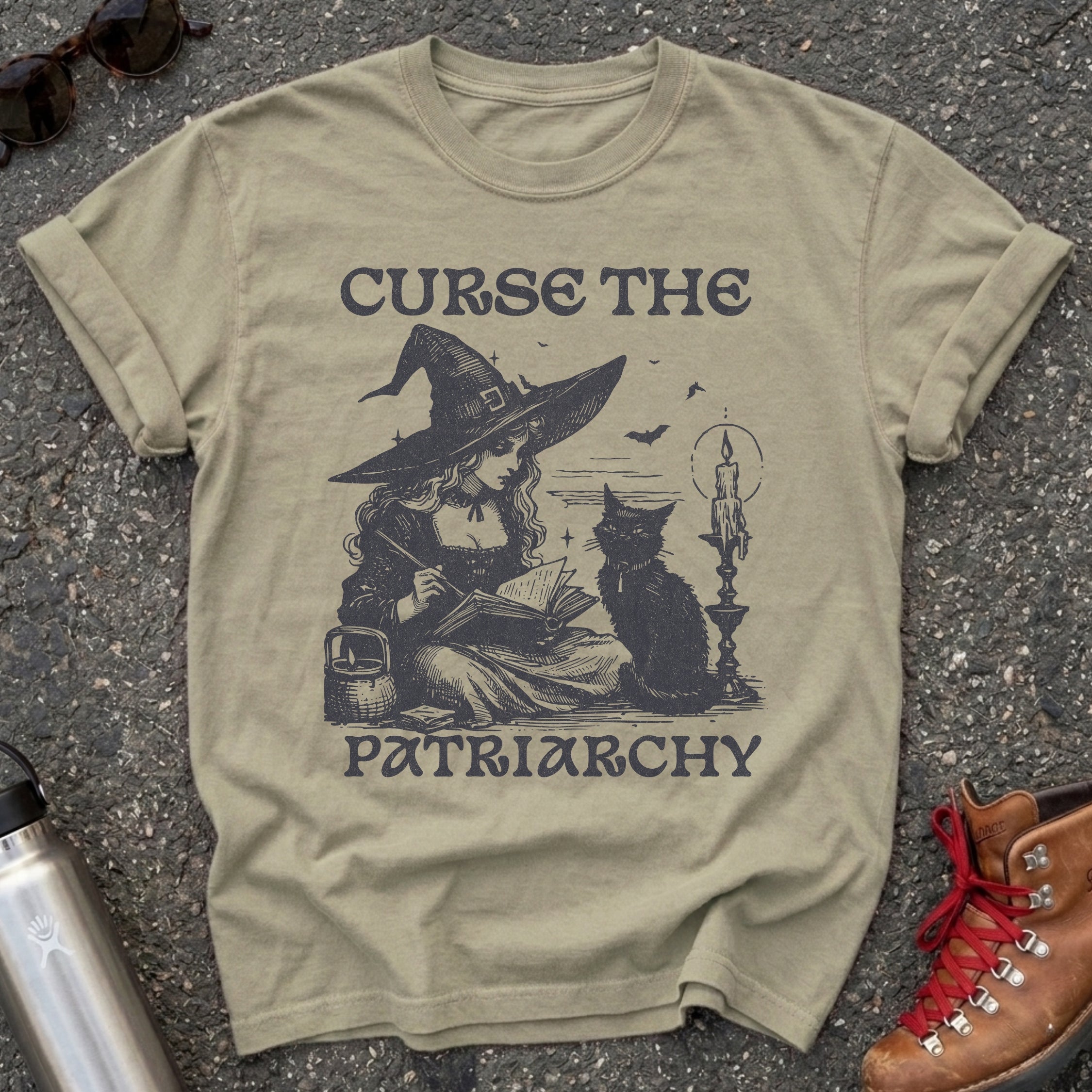 Feminist Witch Halloween Shirt