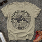 Random Acts of Misandry Orca Whale Feminist Tee