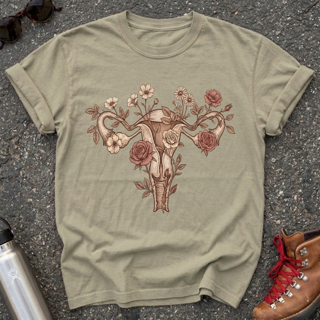 Feminist Botanical Anatomy Shirt