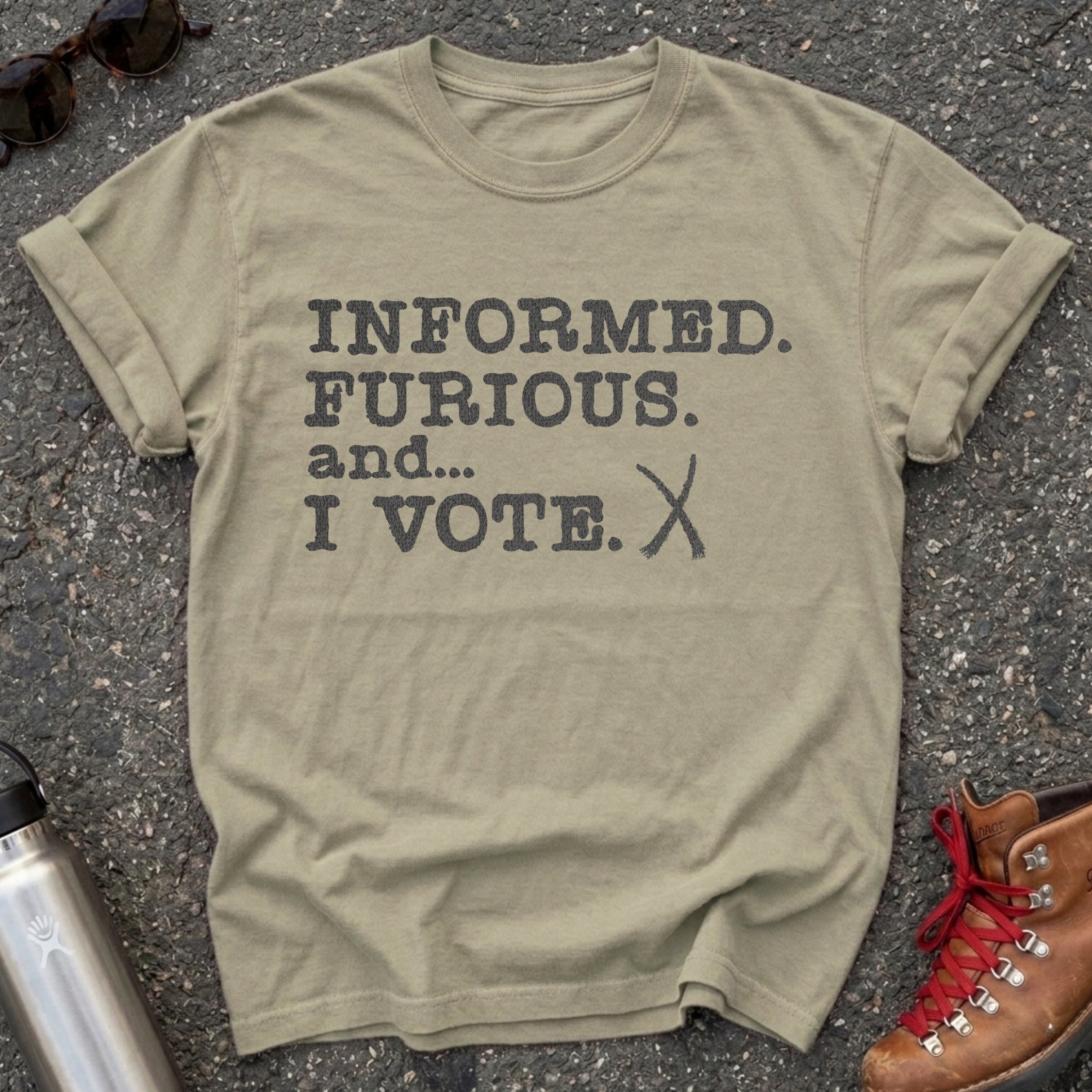 Feminist Midterm Election Protest Tshirt