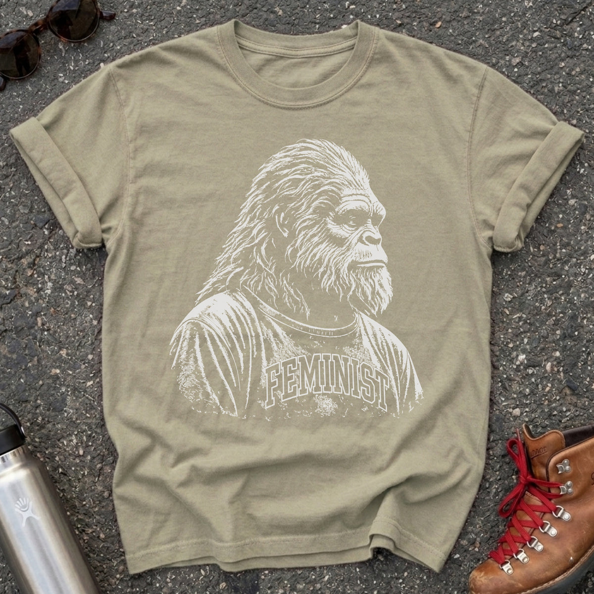 Feminist Bigfoot Shirt