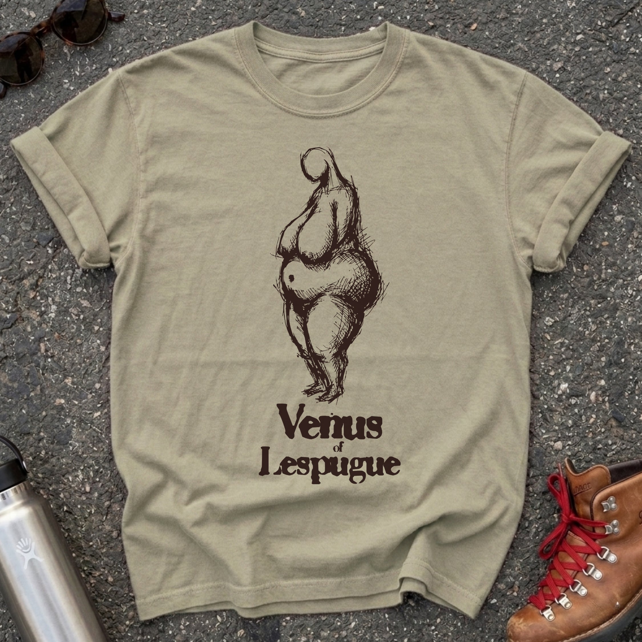 Venus of Lespugue Goddess Statue Shirt