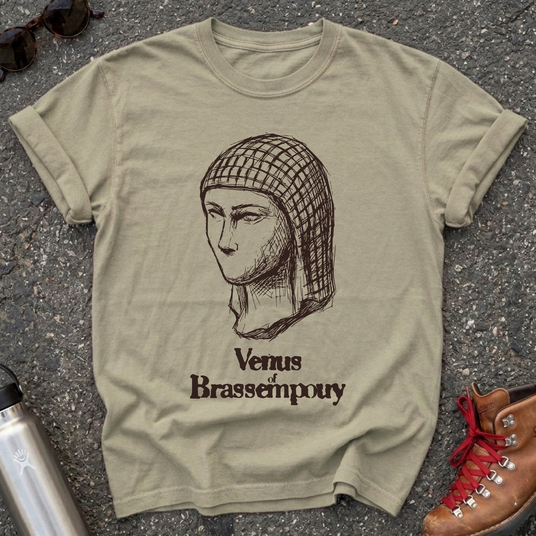 Venus of Brassempouy Field Sketch Shirt