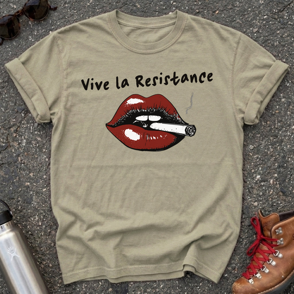 Vive la Resistance Red Lips Shirt