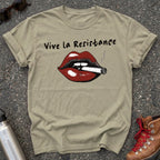 Vive la Resistance Red Lips Shirt