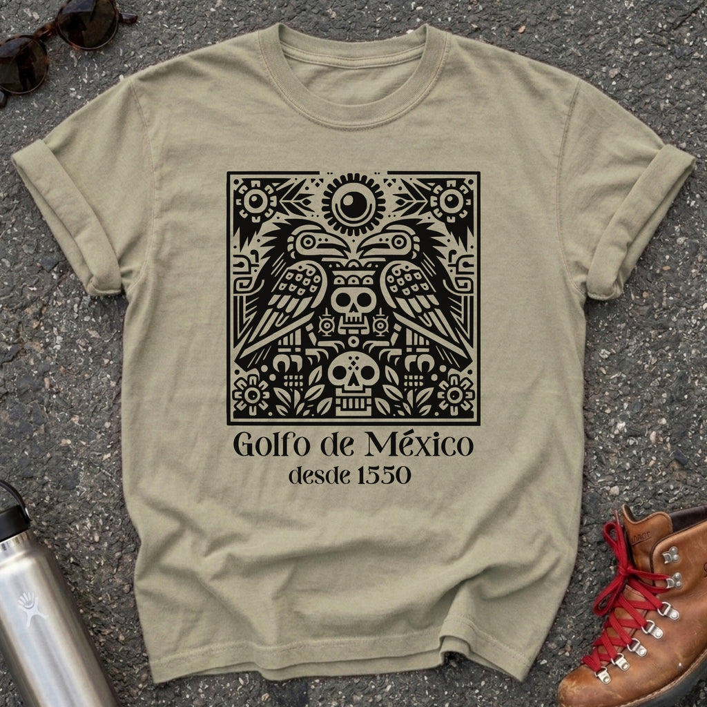 Gulf of Mexico Aztec Crows Shirt