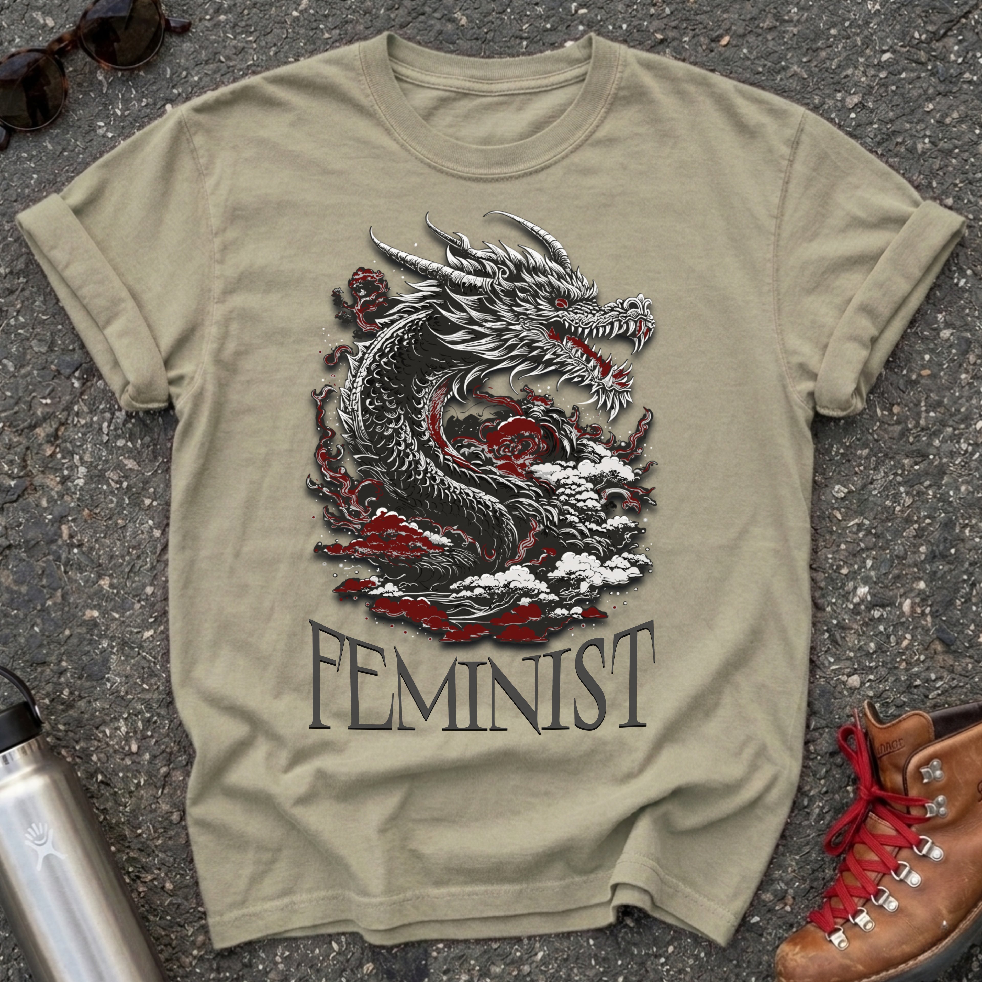 Feminist Dragon Shirt