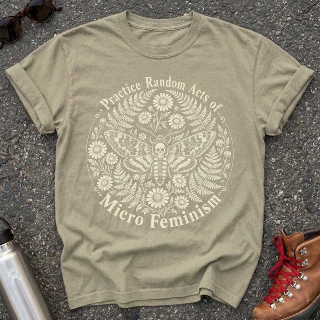 Feminist Death Head Moth Shirt