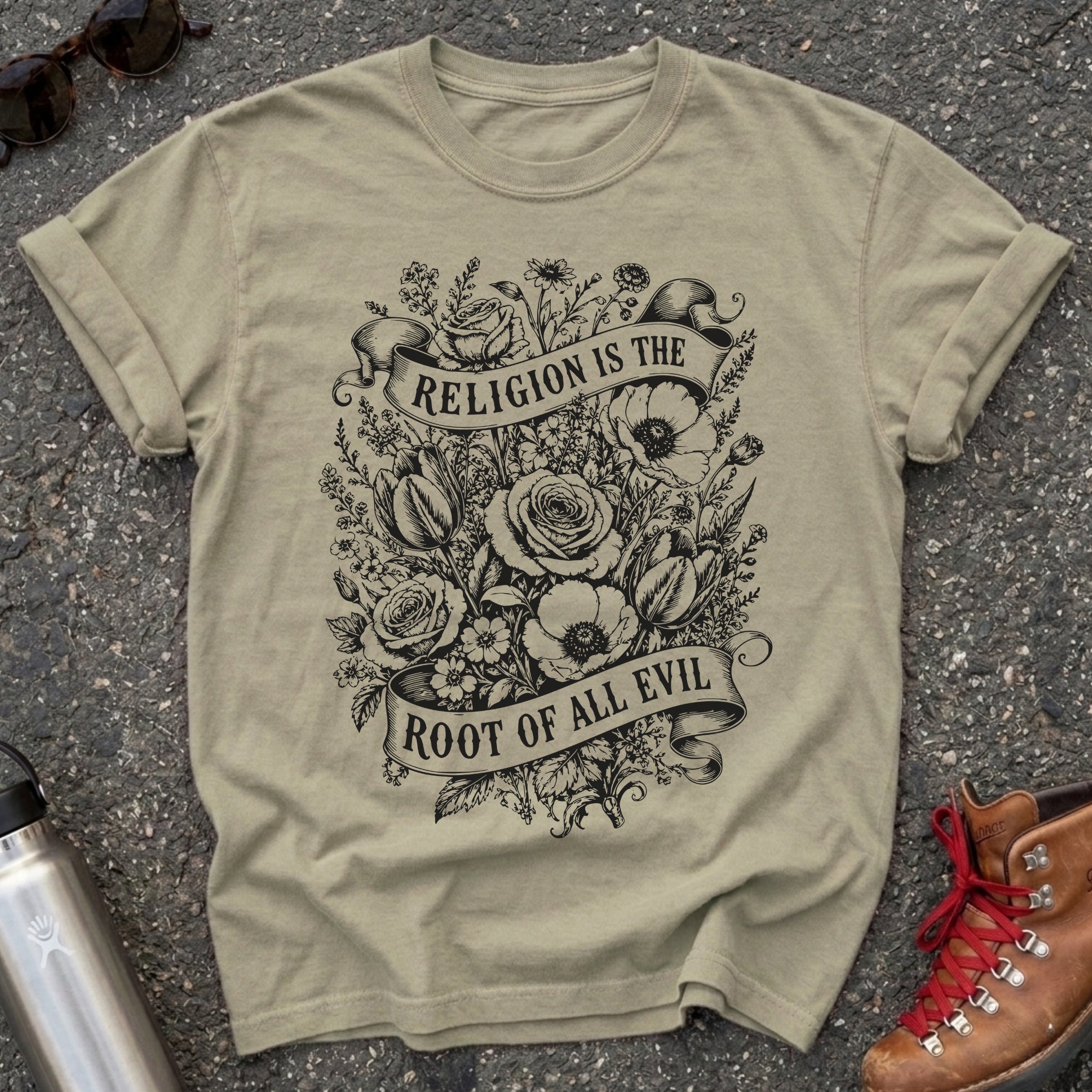 Wildflower Atheist Women's Shirt