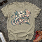Hidden Message Botanical Protest Shirt