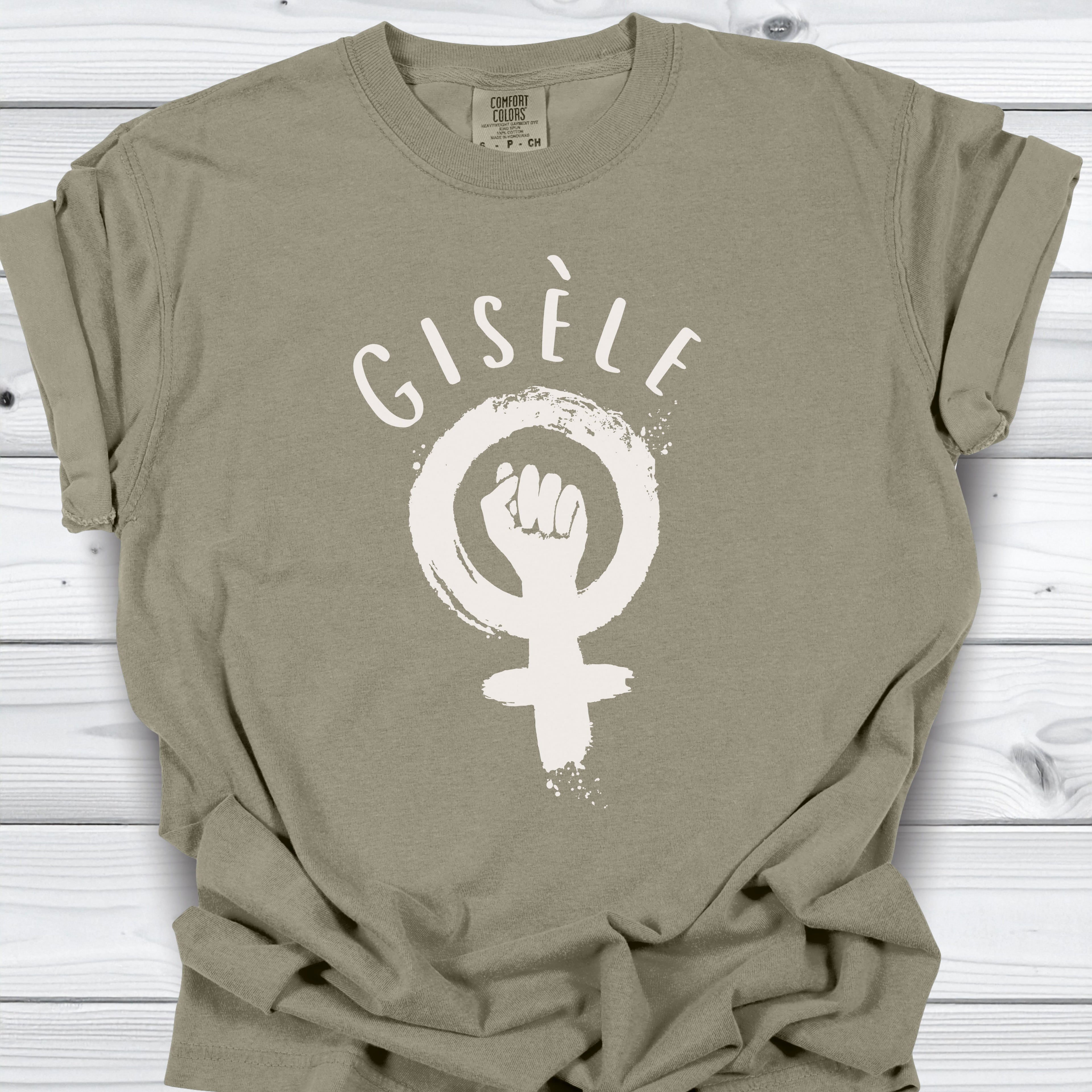 Feminist Gisele Pelicot Comfort Colors Shirt