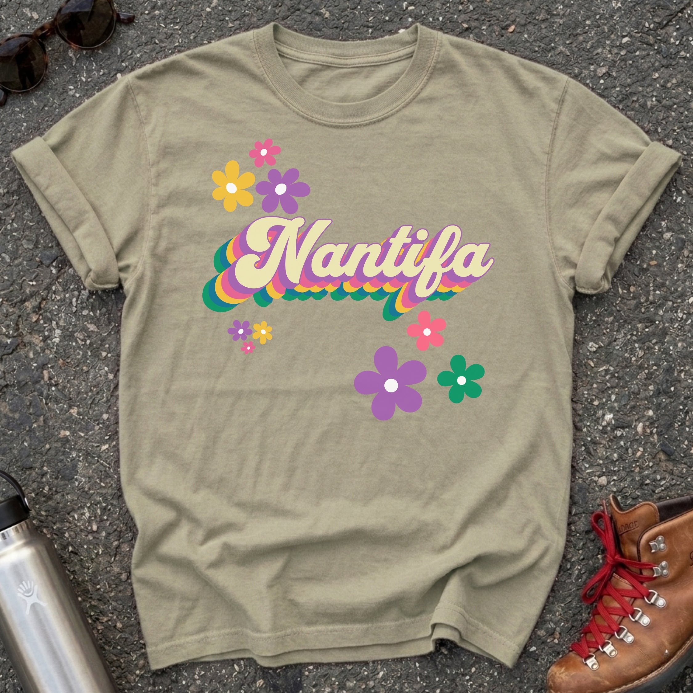 Groovy Retro Nantifa Shirt
