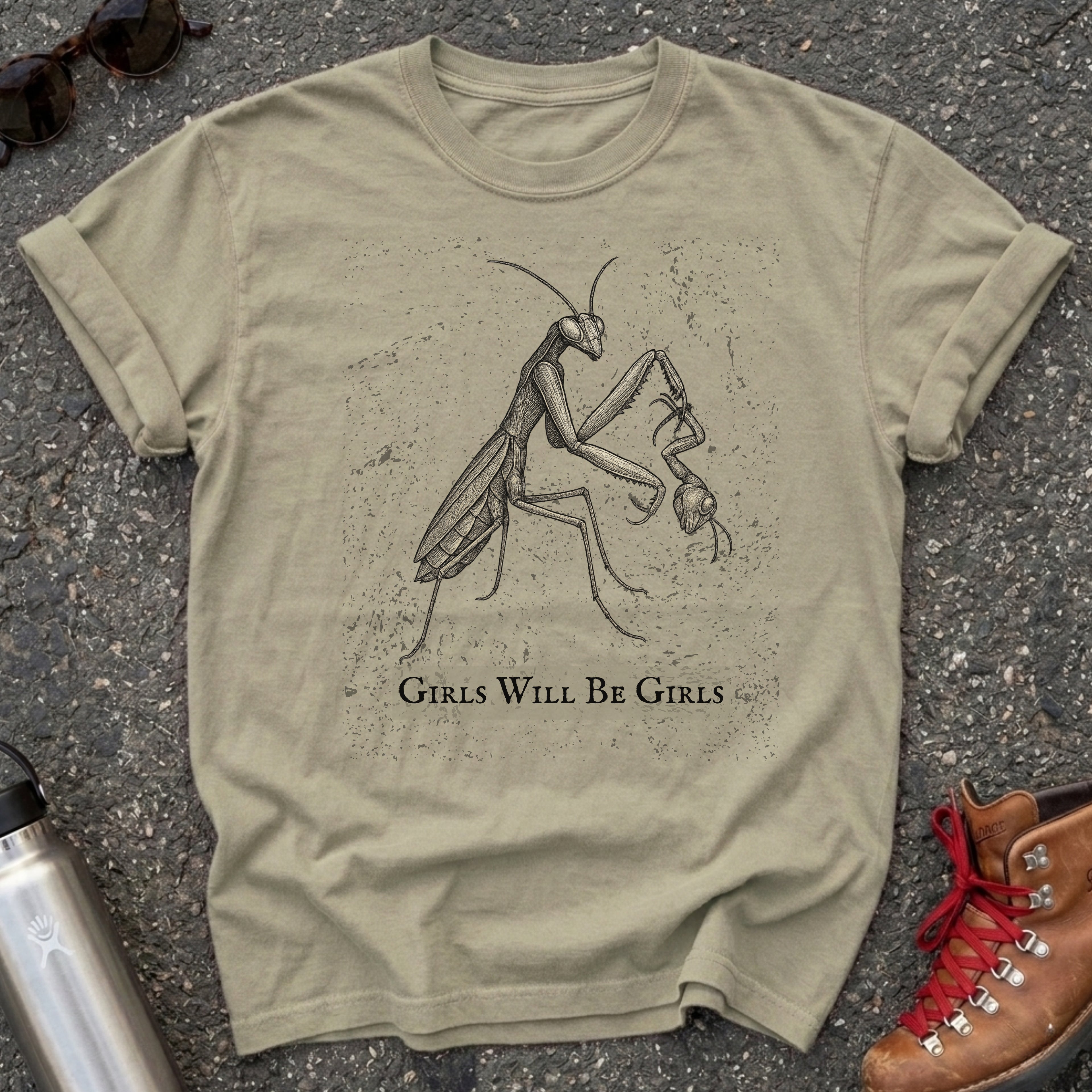 Mantis Girls Will Be Girls Shirt