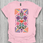 Subtle Folk Art Anti Trump Flower Shirt