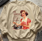Pro Choice Sweatshirt - Funny Retro Feminist Abortion Rights Crewneck