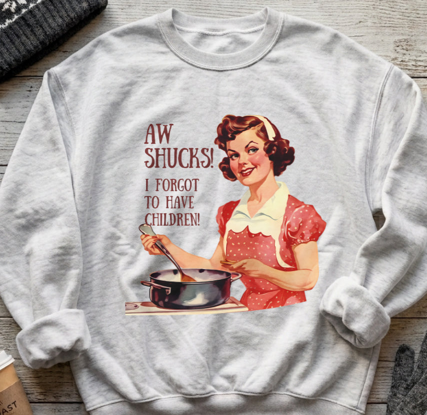 Pro Choice Sweatshirt - Funny Retro Feminist Abortion Rights Crewneck