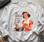 Pro Choice Sweatshirt - Funny Retro Feminist Abortion Rights Crewneck