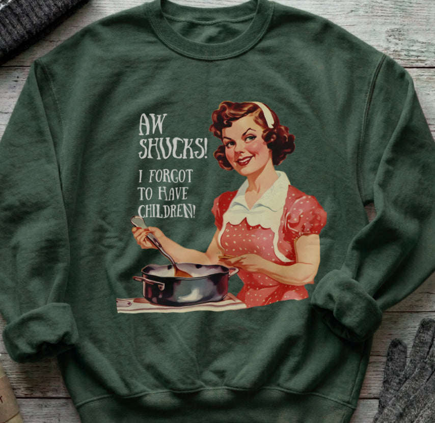 Pro Choice Sweatshirt - Funny Retro Feminist Abortion Rights Crewneck