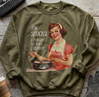Pro Choice Sweatshirt - Funny Retro Feminist Abortion Rights Crewneck
