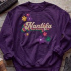 Nantifa Sweatshirt - Retro Nana Antifa Grandma Protest Crewneck